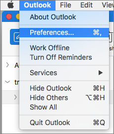 why do i gett messages outlook not optimized for your mac